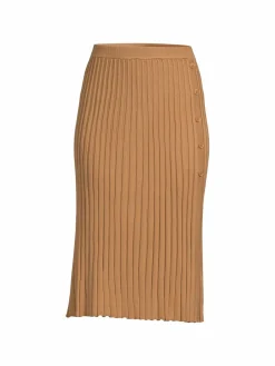 Women Adrianna Papell Rib Knit Skirt