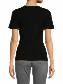 Women Karl Lagerfeld Paris Ribbed Tee