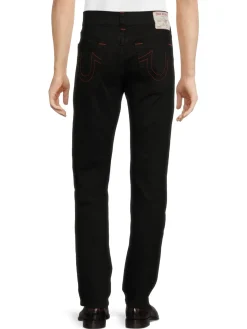 True Religion Jeans|Ricky High Rise Relaxed Straight Jeans Black