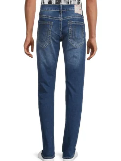 True Religion Jeans|Ricky High Rise Relaxed Straight Jeans Medium Wash