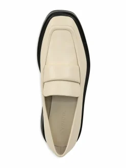 Vince Robin Leather Lug Sole Loafers
