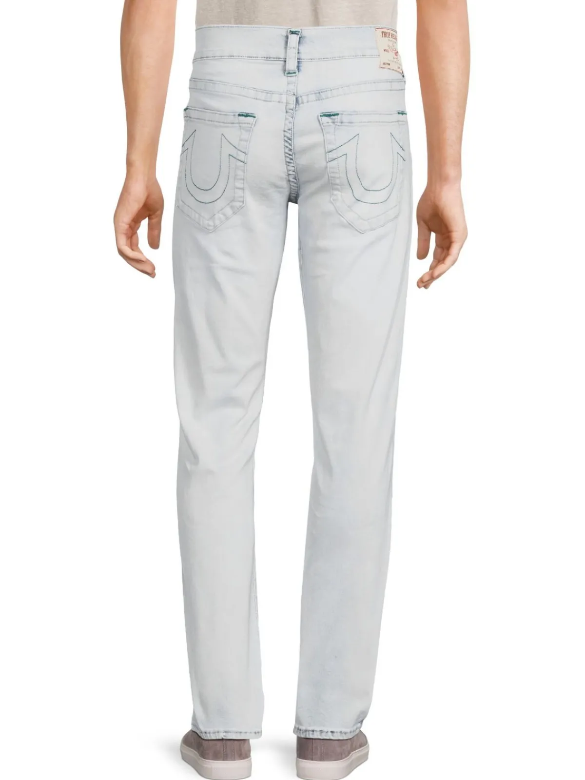 True Religion Jeans|Rocco High Rise Relaxed Skinny Jeans Medium Flame Blue