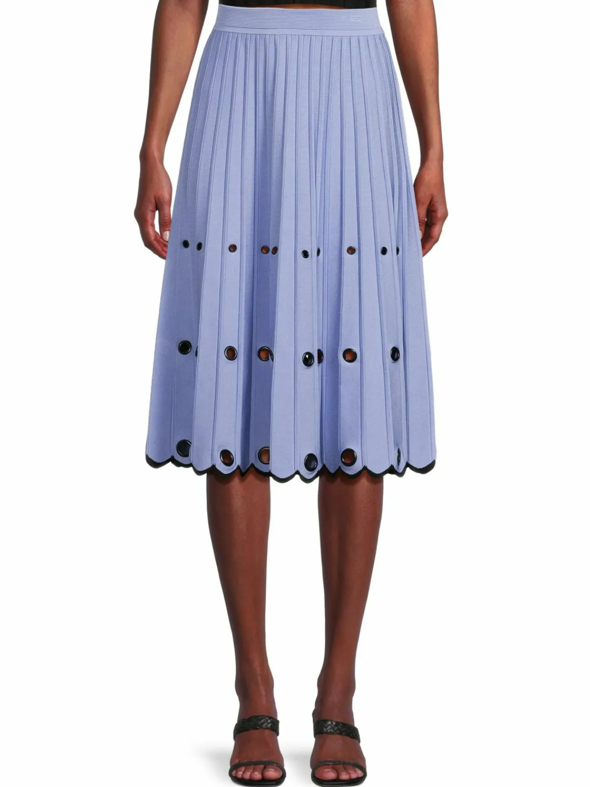 Women Jonathan Simkhai Ronny Compact Pleated Midi Skirt