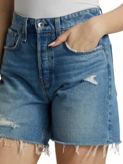 Women rag & bone Rosa Mid-Rise Denim Shorts
