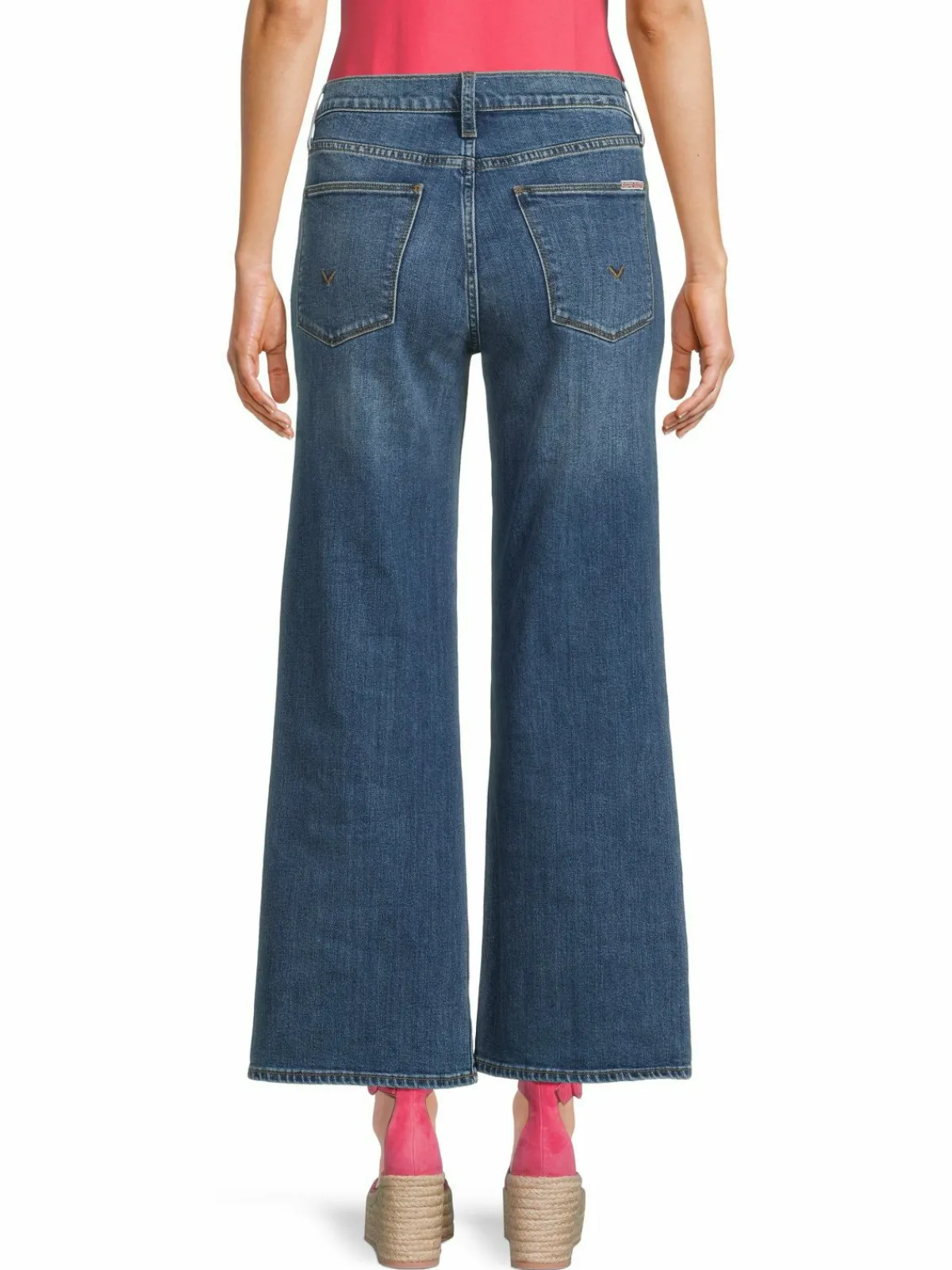 Women Hudson Rosalie High Rise Wide Leg Jeans
