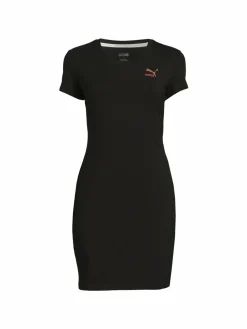 Women Puma Rose T Shirt Mini Bodycon Dress