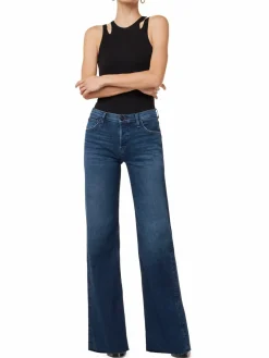 Women Hudson Rosie High Rise Wide Leg Jeans