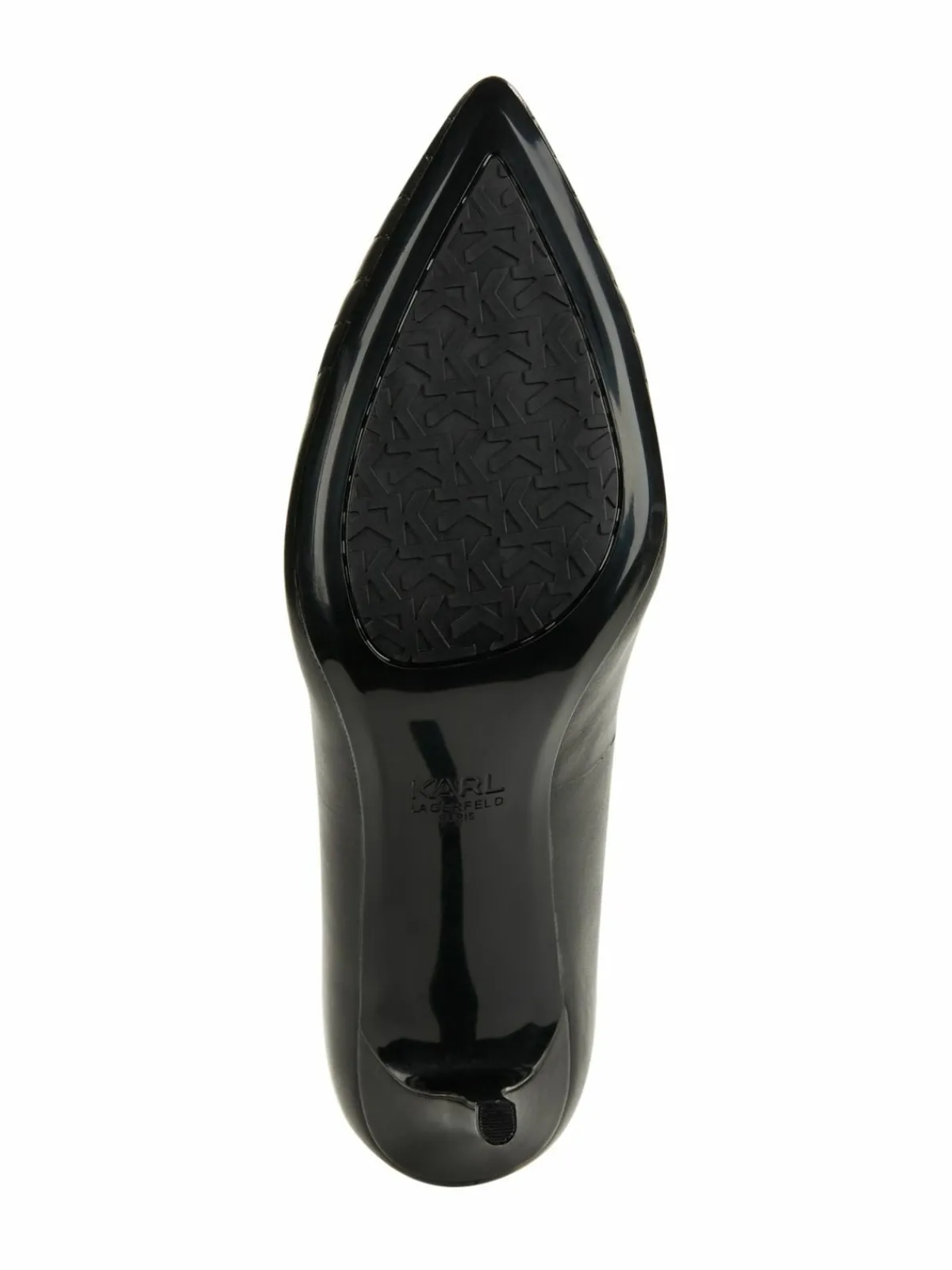 Karl Lagerfeld Paris Roulle Leather Point-Toe Pumps