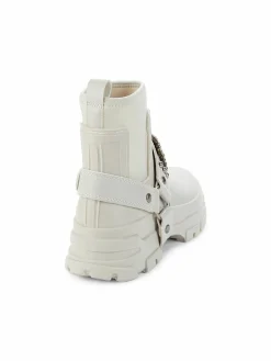 Karl Lagerfeld Paris Rylie Crystal Lug Sole Biker Boots