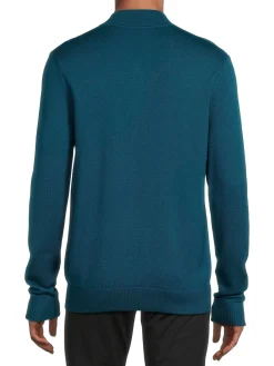 Greyson Sweaters|Sagaponack Wool Zip Sweater
