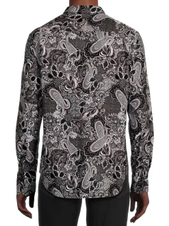 Robert Graham Casual Button-Down Shirts|Saunders Classic Fit Paisley Sport Shirt