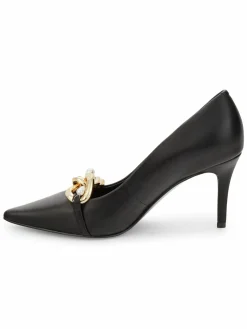 Karl Lagerfeld Paris Shea Curb Link Leather Pumps