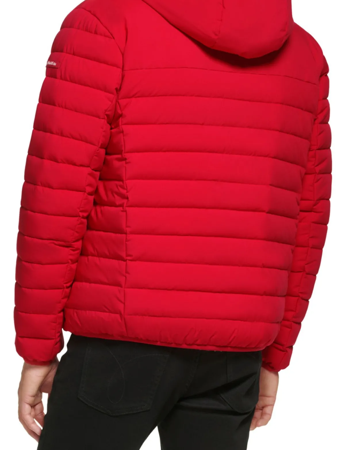 Calvin Klein Coats & Jackets|Sherpa Lined Hooded Puffer Jacket