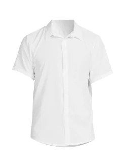 Onia Casual Button-Down Shirts|Short Sleeve Button Down Shirt