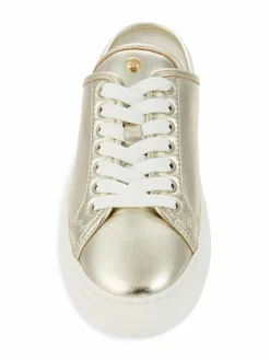 Stuart Weitzman Skater Flatform Mule Sneakers