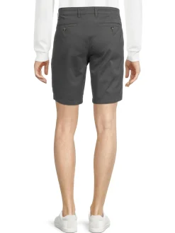 Slate & Stone Shorts|Slim Fit Flat Front Shorts Slate