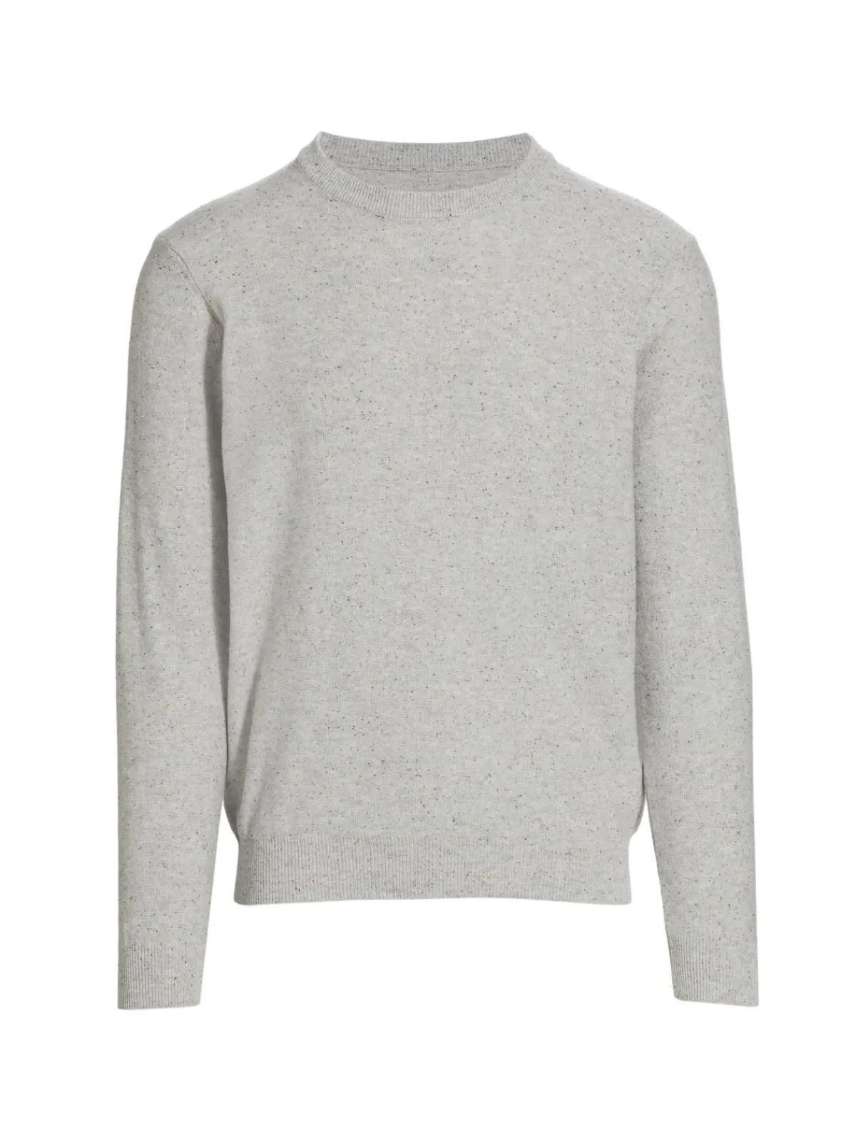 Saks Fifth Avenue Sweaters|Slim Fit Nep Crewneck Sweater Gull