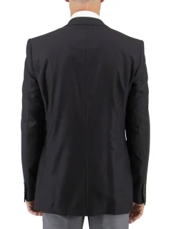 Tiglio Blazers & Sportcoats|Slim Fit Wool Blazer Black