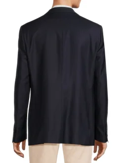 Tiglio Blazers & Sportcoats|Slim Fit Wool Blazer Blue