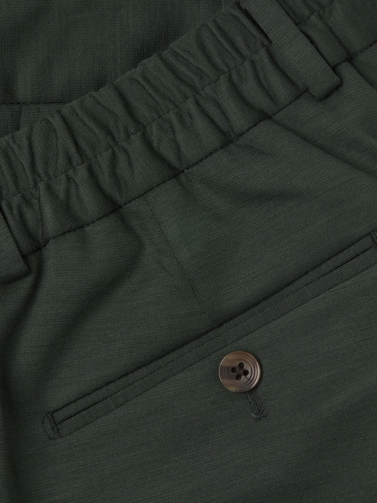 Jack Victor Pants|Slim-Fit Wool Blend Pants Olive