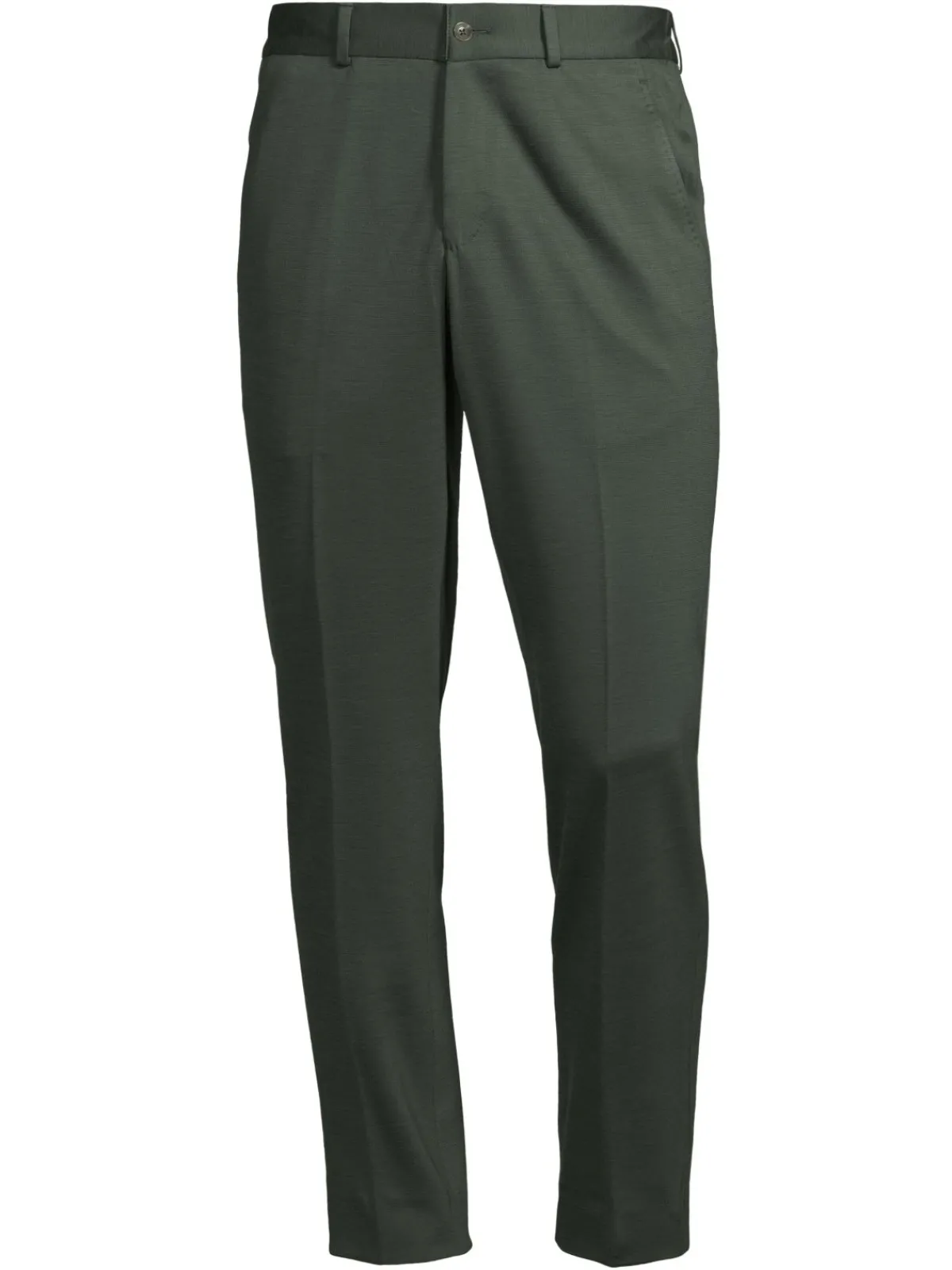 Jack Victor Pants|Slim-Fit Wool Blend Pants Olive