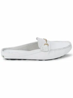 Saks Fifth Avenue Slip-On Leather Loafer Mules