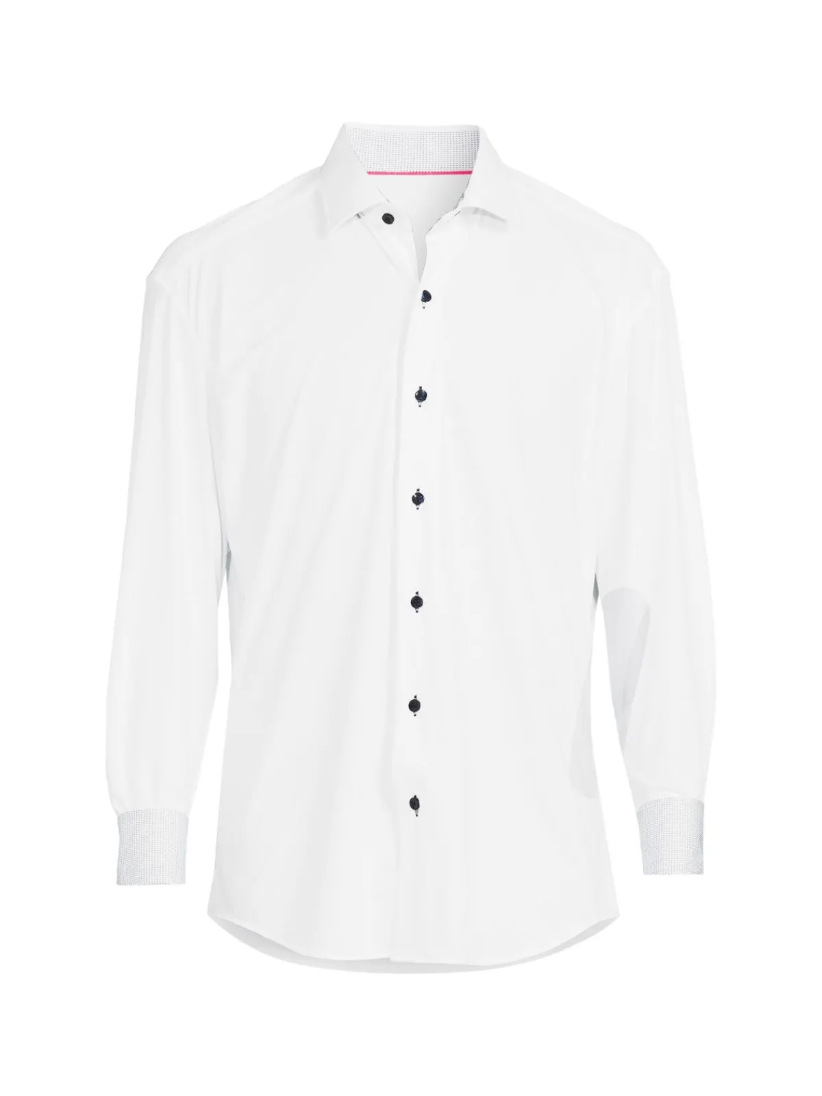 Bertigo Casual Button-Down Shirts|Solid Button Down Shirt White