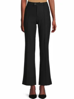 Women Karl Lagerfeld Paris Solid Flared Pants