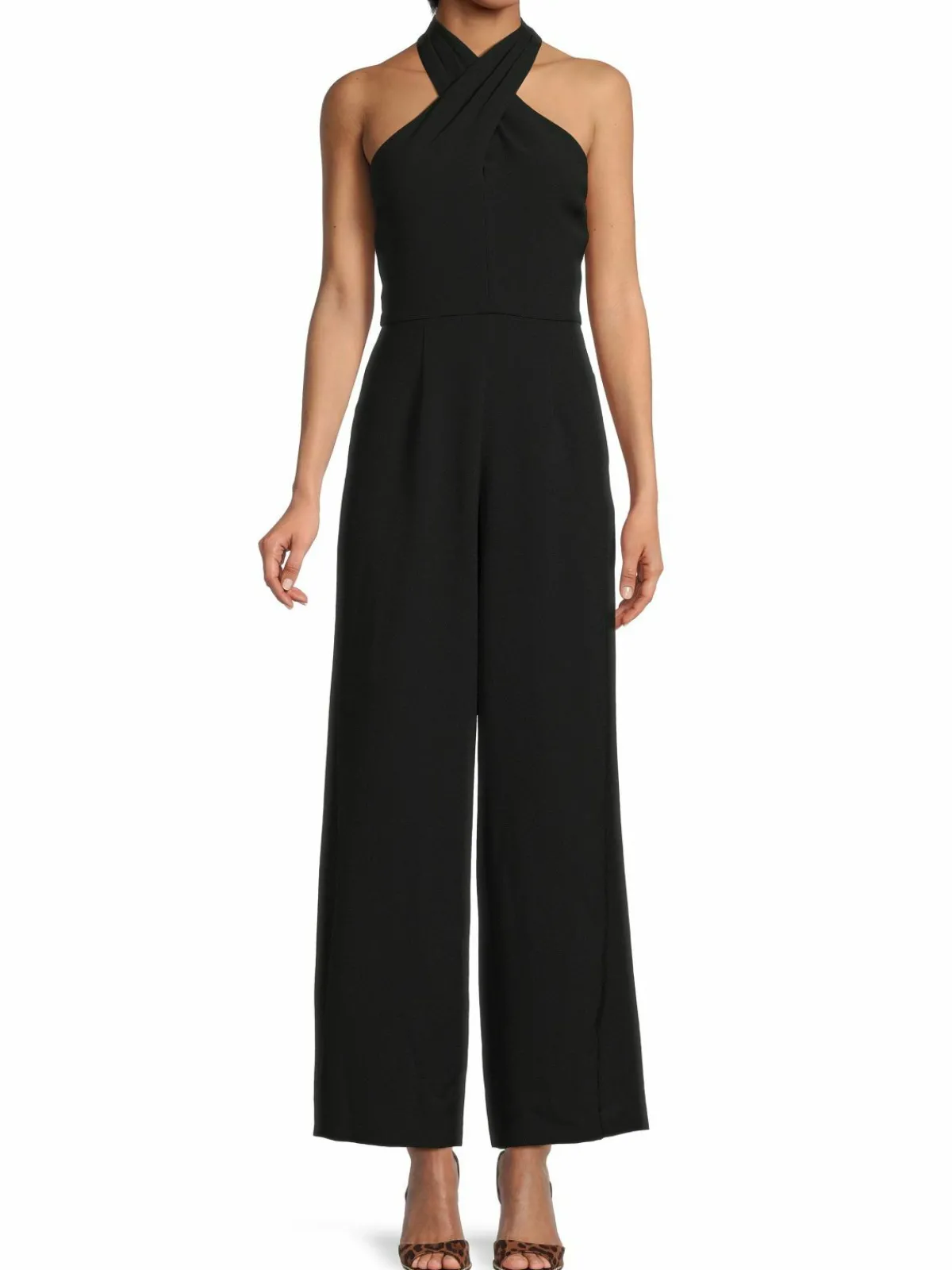 Women julia jordan Solid Halter Jumpsuit