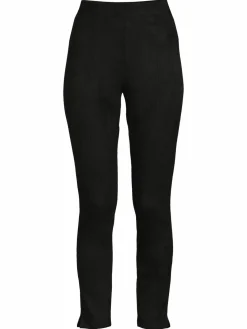 Women Andrew Marc Sport Solid High Rise Pull On Pants