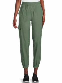 Women Tommy Hilfiger Sport Solid Pull On Joggers