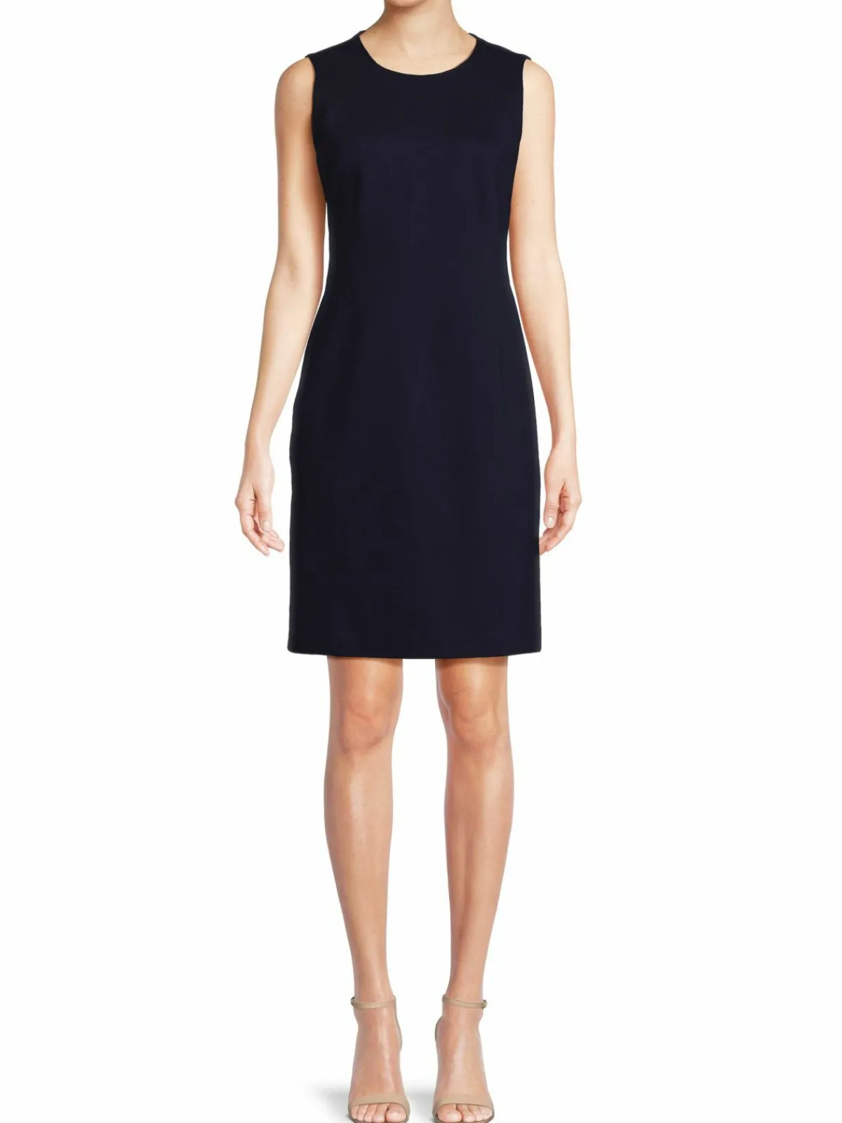 Women T Tahari Solid Sheath Dress