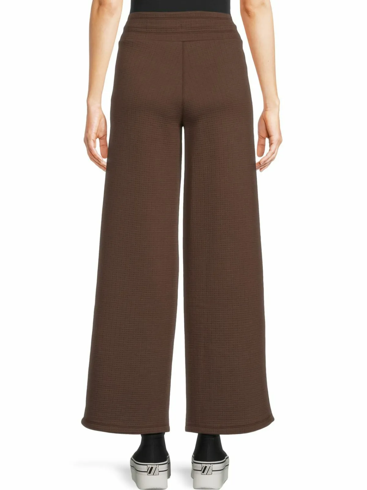 Women DKNY Solid Wide Leg Pants