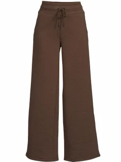 Women DKNY Solid Wide Leg Pants
