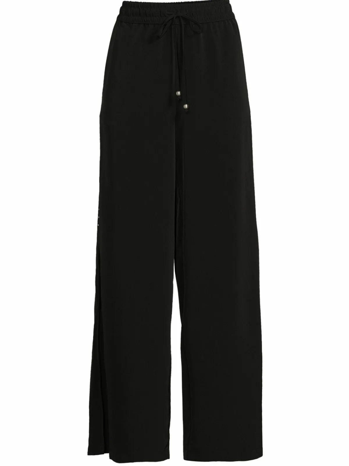 Women Karl Lagerfeld Paris Solid Wide Leg Pants