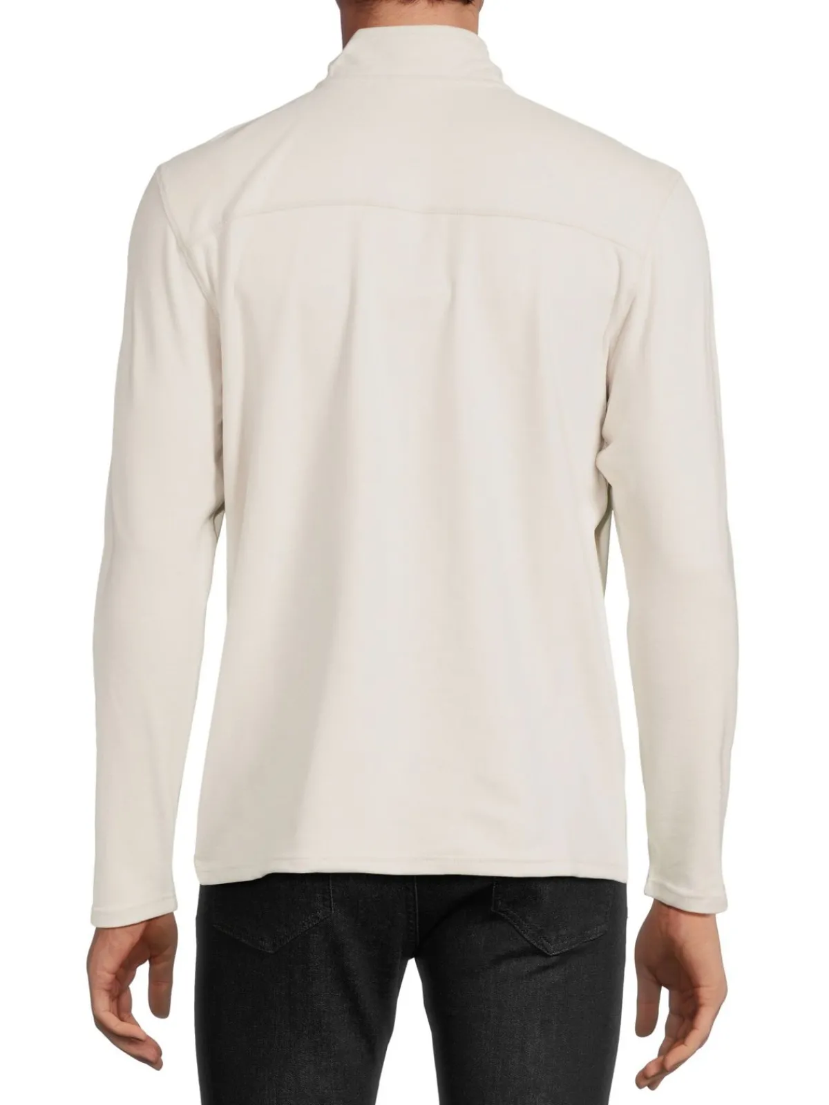 Avalanche Sweatshirts & Hoodies|Solid Zip Up Pullover Oatmeal Heather