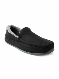 Deer Stags Spun Deer Stag Faux-Shearling Moccasin Slippers