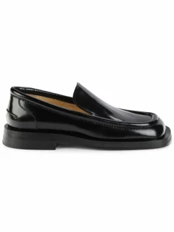 Proenza Schouler Square Toe Patent Leather Loafers