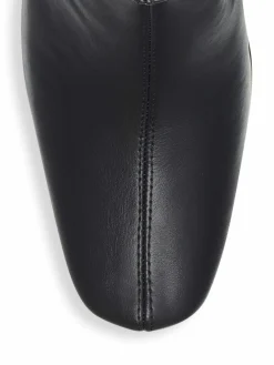 Aerosoles Square-Toe Faux Leather Boots