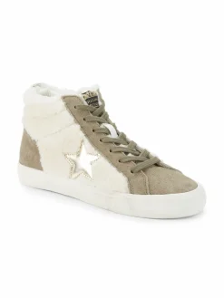 Vintage Havana Star Faux Fur Sneakers