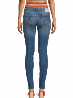 Women True Religion Stella Low Rise Skinny Jeans