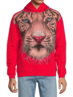 Heads or Tails Sweatshirts & Hoodies|Stone Graphic Hoodie