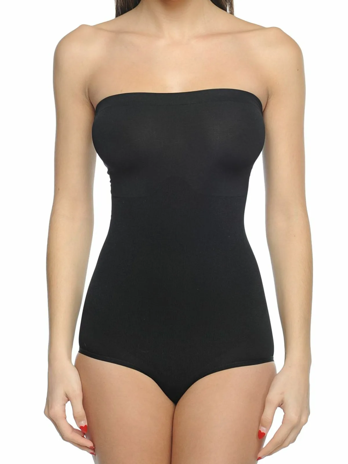 Women BODY BEAUTIFUL SHAPEWEAR Strapless Shapewear Bodysuit