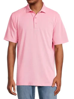 Johnnie O Polos|Streels Solid Short Sleeve Polo Candy