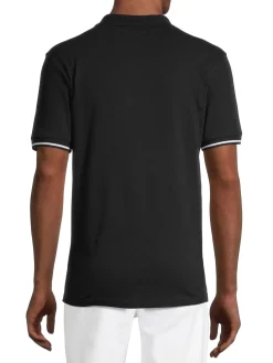 True Religion Polos|Striped Logo Polo