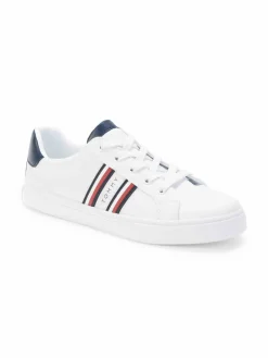 Tommy Hilfiger Striped Logo Sneakers