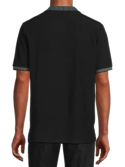 Karl Lagerfeld Paris Polos|Striped Polo Brown Multicolor