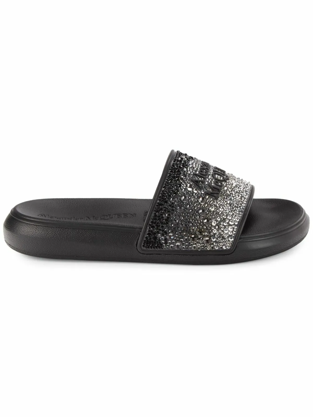 Alexander McQueen Studded Logo Slides