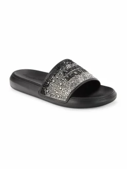 Alexander McQueen Studded Logo Slides