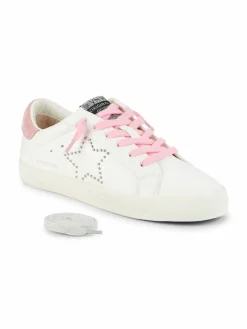 Vintage Havana Studded Star Platform Sneakers